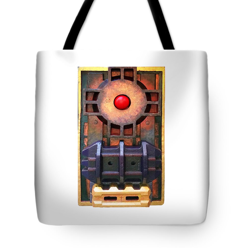  Tote Bag featuring the painting . #65 by James Lanigan Thompson MFA