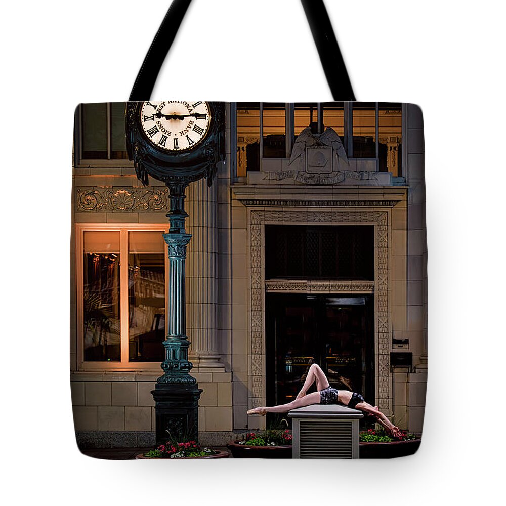 Dance Tote Bag featuring the photograph 915 by Dave Koch