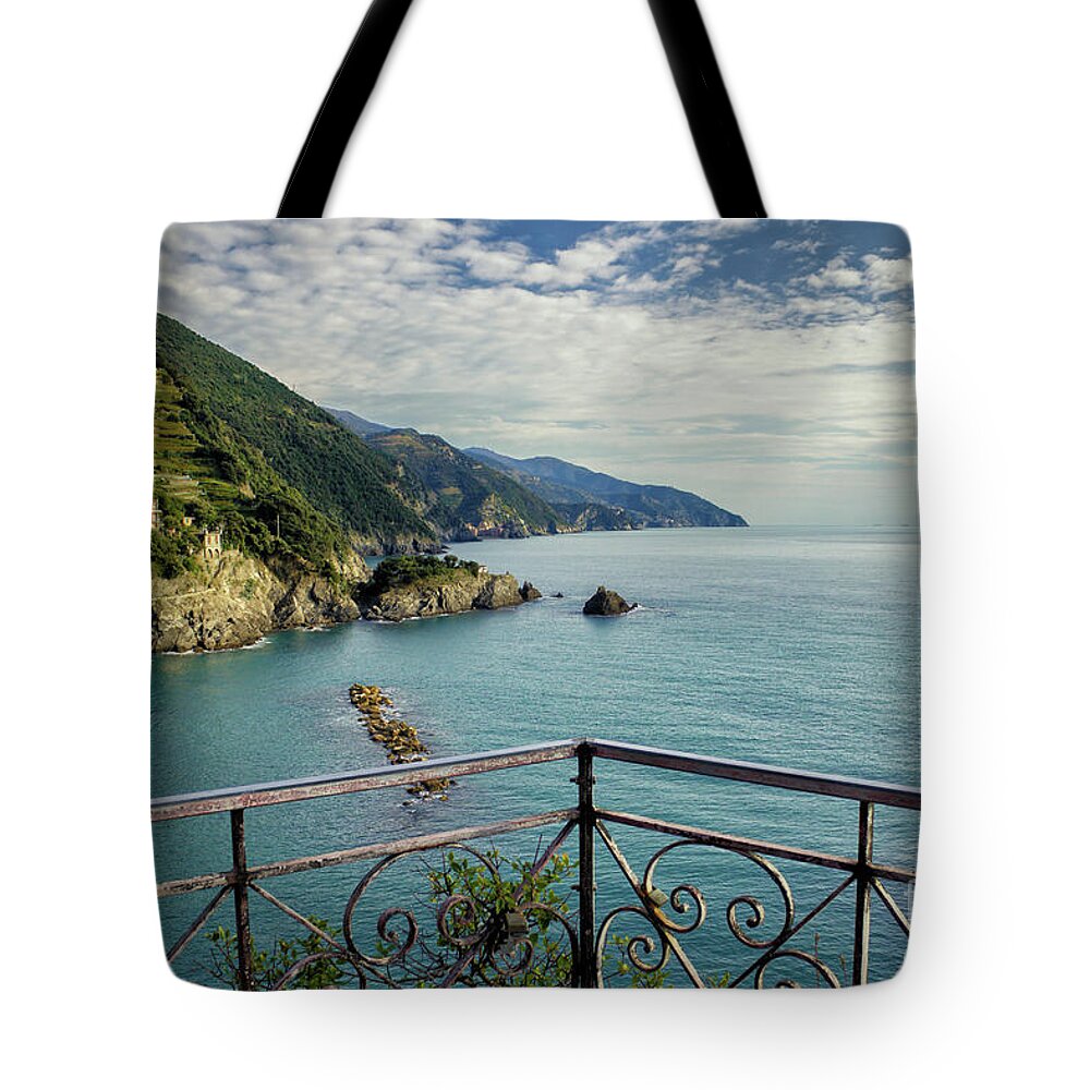 Mediterranean Tote Bag featuring the photograph A Beautiful Day by Becqi Sherman
