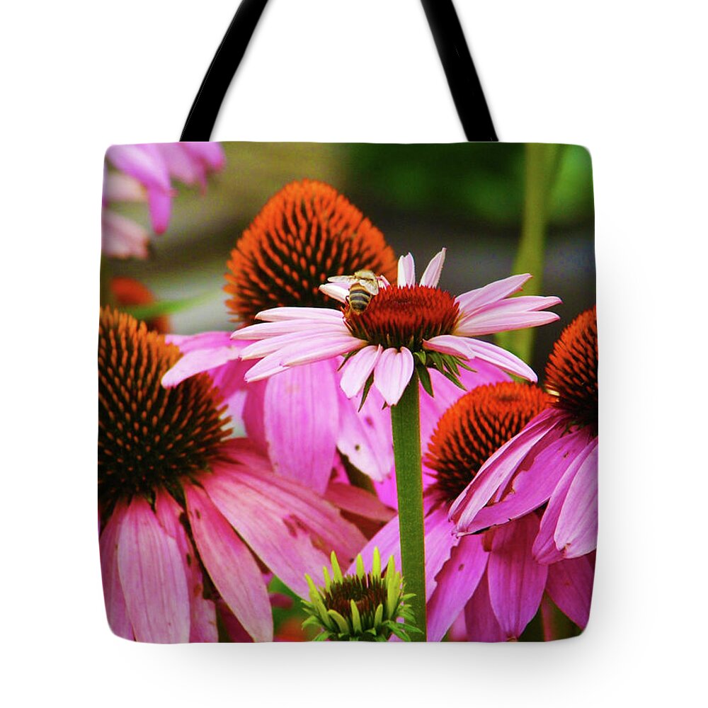 Nature Tote Bag featuring the photograph A Bee's Life by Rod Whyte