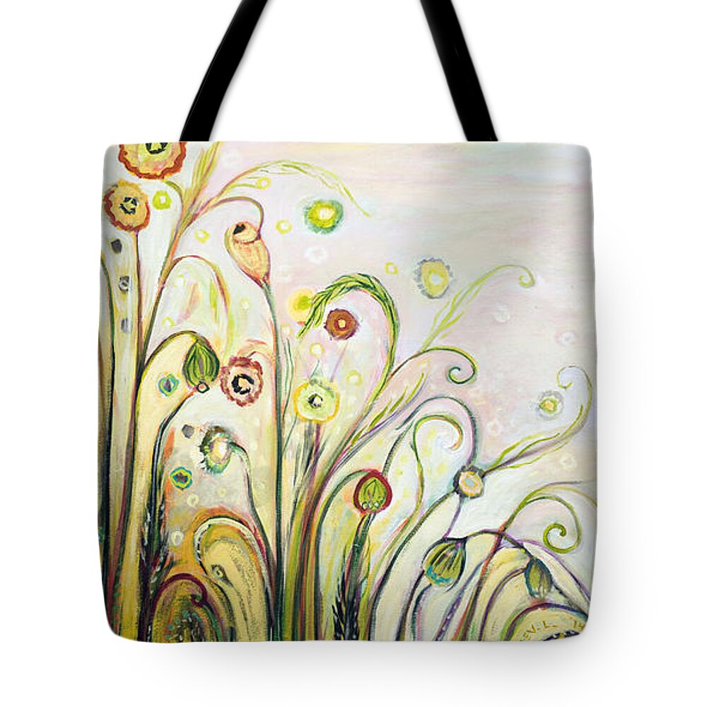 Landscape Tote Bag featuring the painting A Breath of Fresh Air by Jennifer Lommers