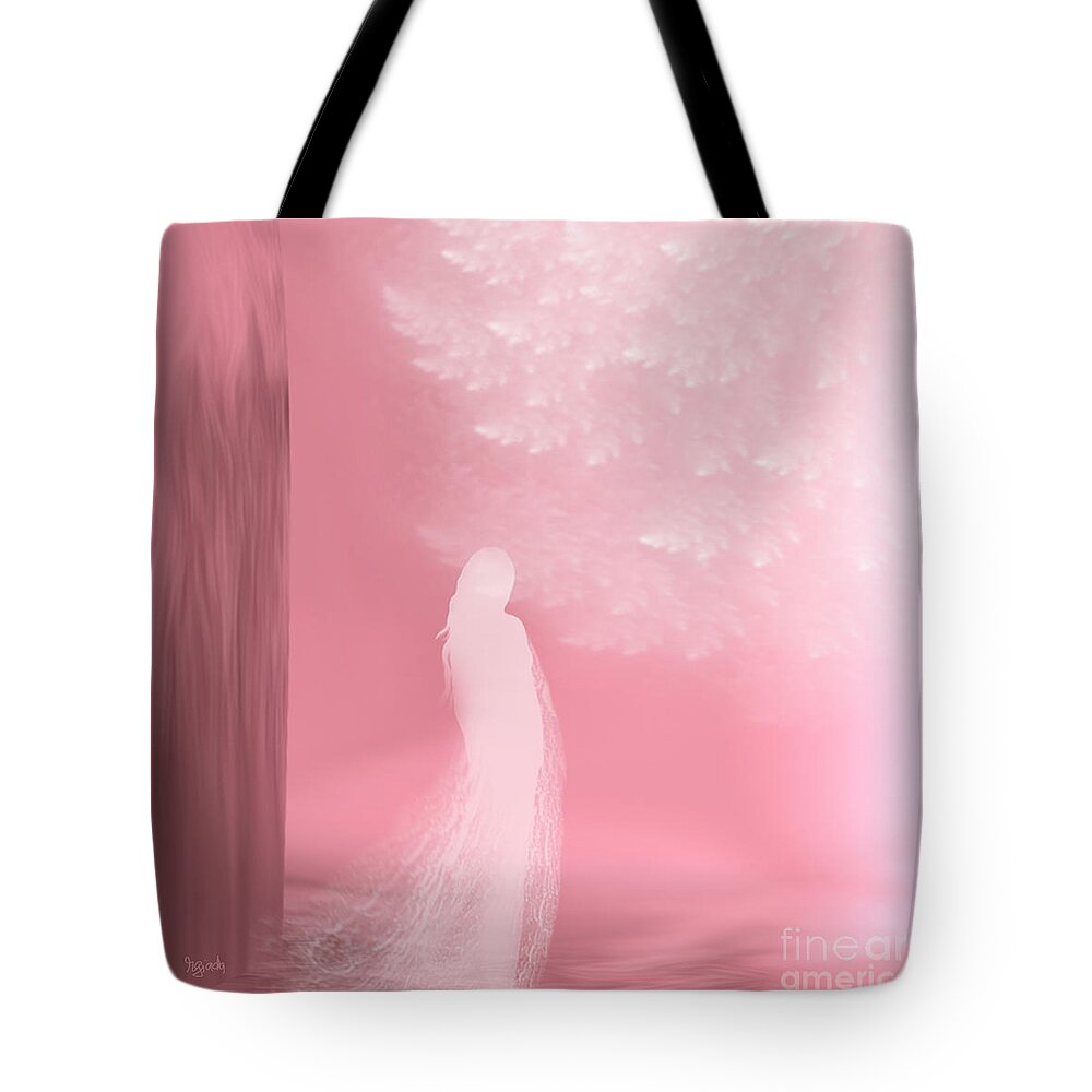 Dream Tote Bag featuring the digital art A Dream About Heaven by Giada Rossi