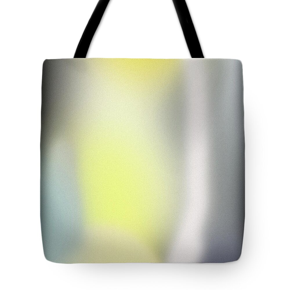 Abstract Tote Bag featuring the mixed media A Fleeting Glimpse 1- Art by Linda Woods by Linda Woods