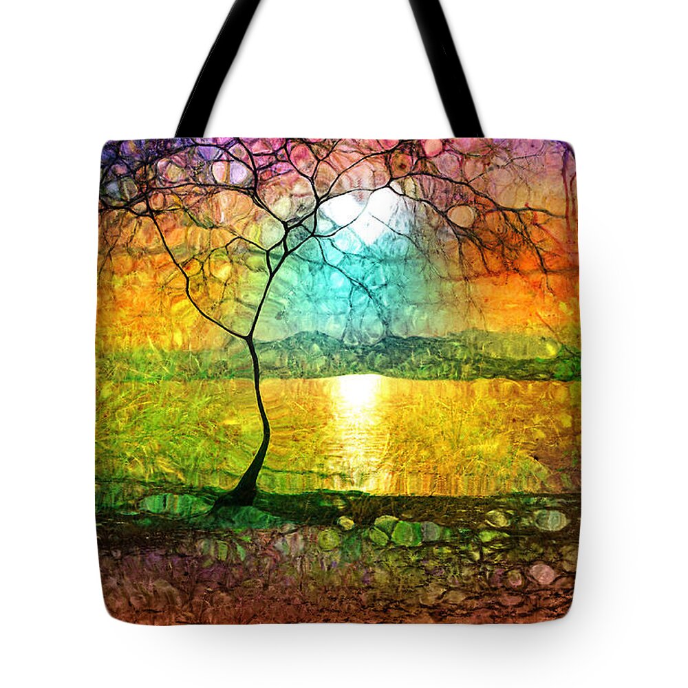 Tree Tote Bag featuring the photograph A Light Like Love by Tara Turner