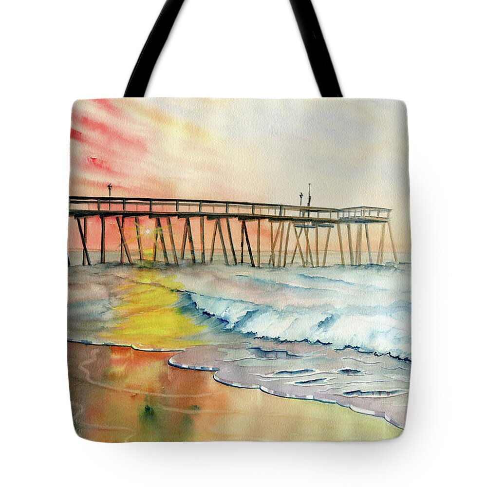 A Moment Of Peace Tote Bag featuring the painting A Moment Of Peace by Melly Terpening