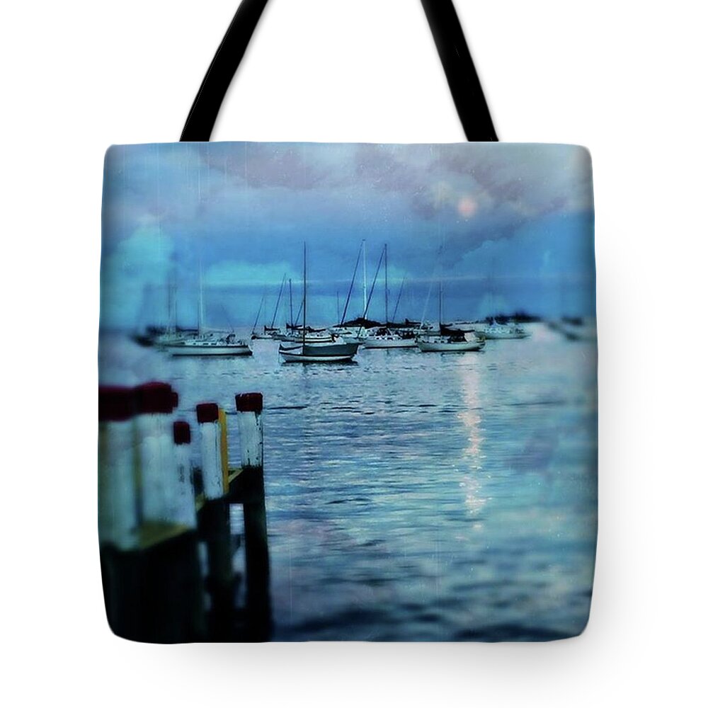 Summervacation Tote Bag featuring the photograph Mystic by Addie Kaen