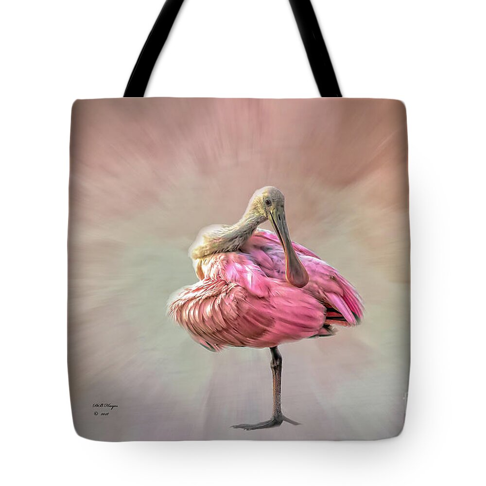 Birds Tote Bag featuring the photograph A Mother Nature's Masterpiece by DB Hayes