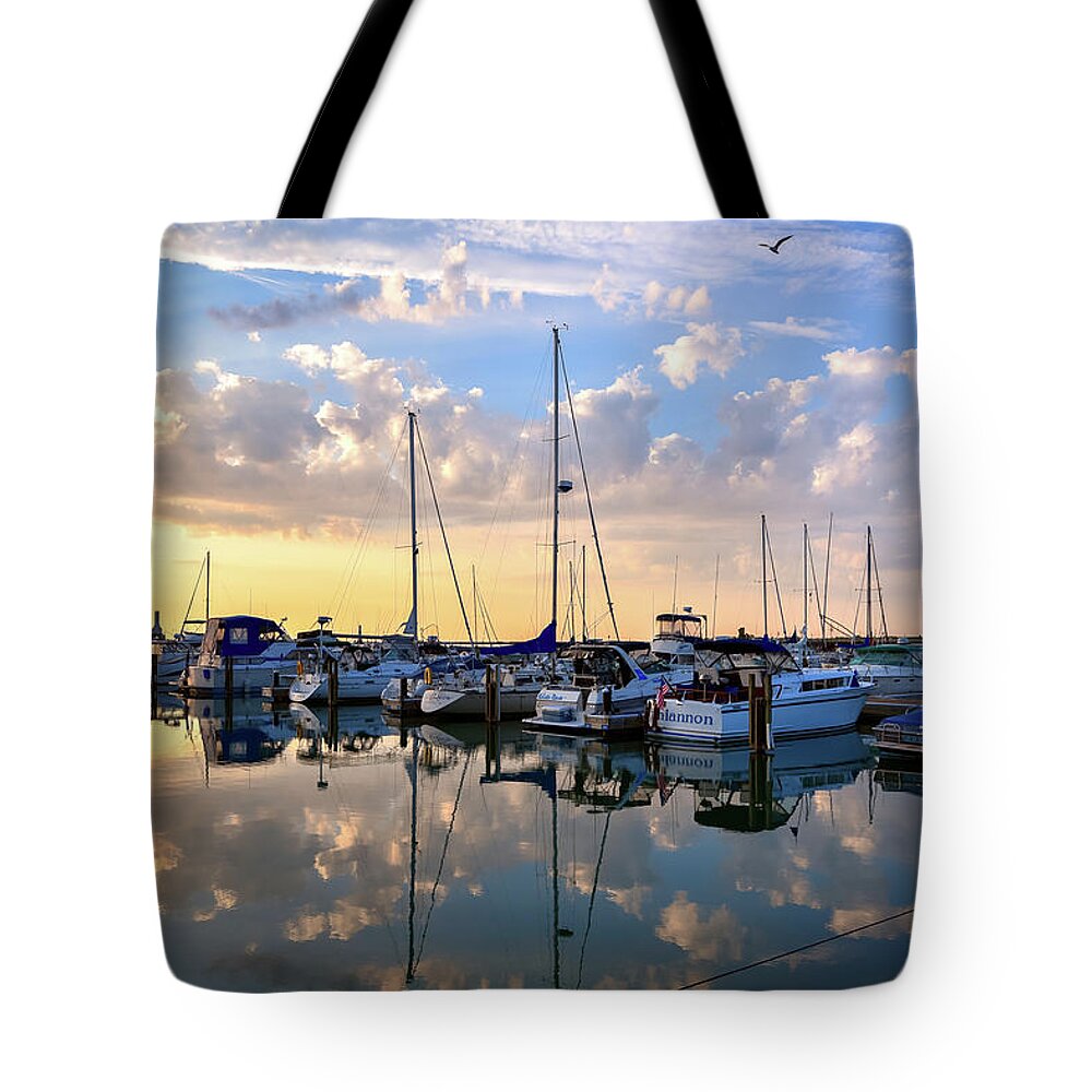Sun Tote Bag featuring the photograph A Place to Reflect IV by James Meyer