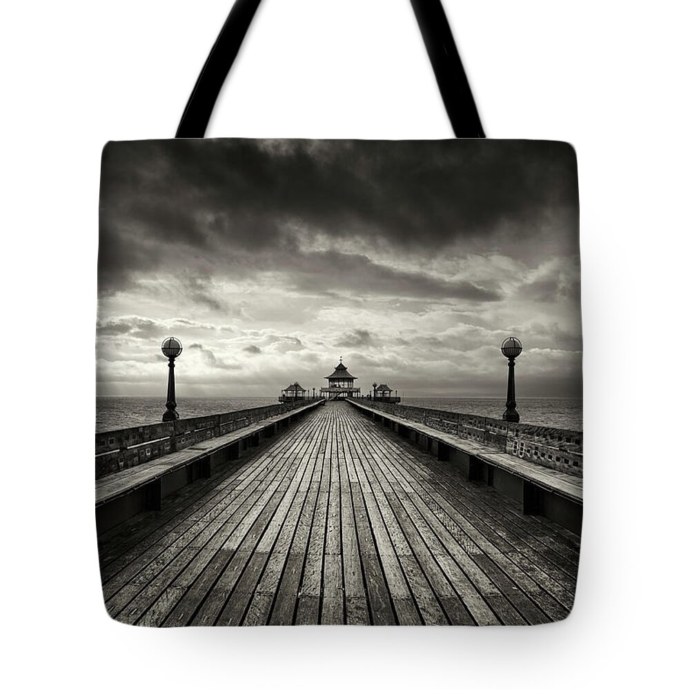 Lake Tote Bag featuring the photograph A romantic walk to the past by Dominique Dubied
