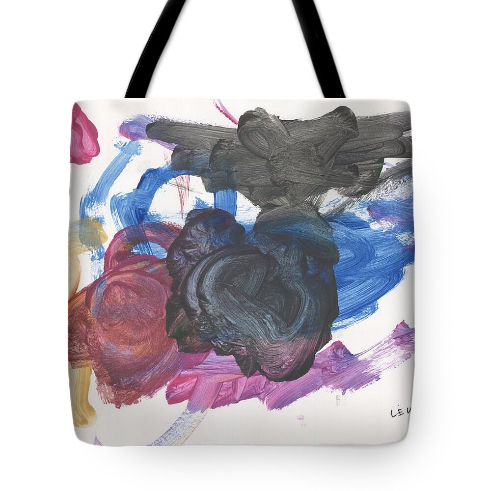 Innerview Tote Bag featuring the painting A Rose Is A Rose by Levi