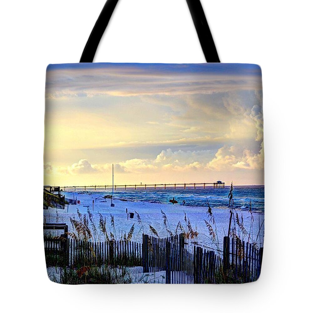 Destin Tote Bag featuring the photograph A Taste of Heaven by David Morefield