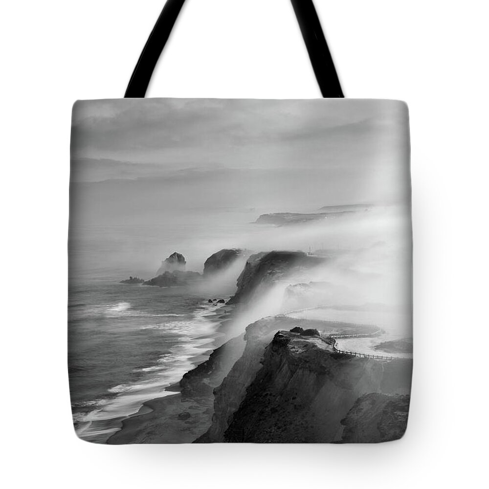Jorgemaiaphotographer Tote Bag featuring the photograph A view of gods by Jorge Maia