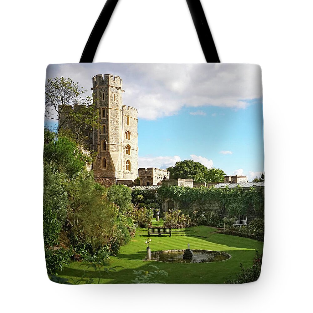 Windsor Castle Tote Bag featuring the photograph A View of Windsor Castle by Joe Winkler