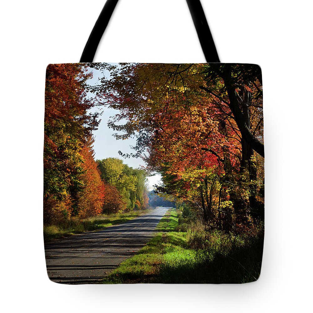 Photography Tote Bag featuring the photograph A Warm Fall Day by Frederic A Reinecke