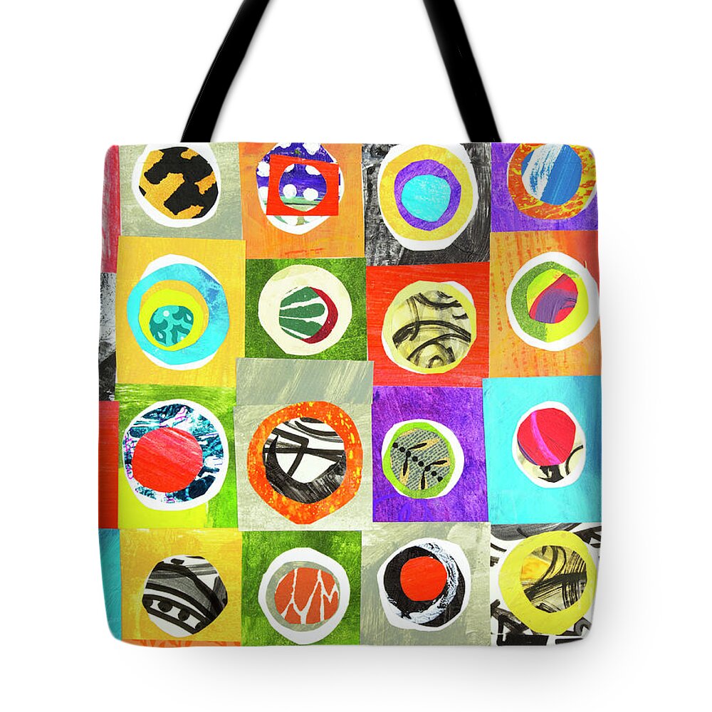 Abacus Tote Bag featuring the mixed media Abacus by Elena Nosyreva