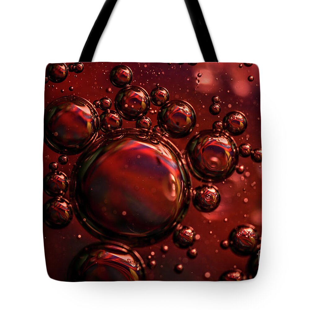 Shiny Tote Bag featuring the photograph Abstract 0423f by Howard Roberts