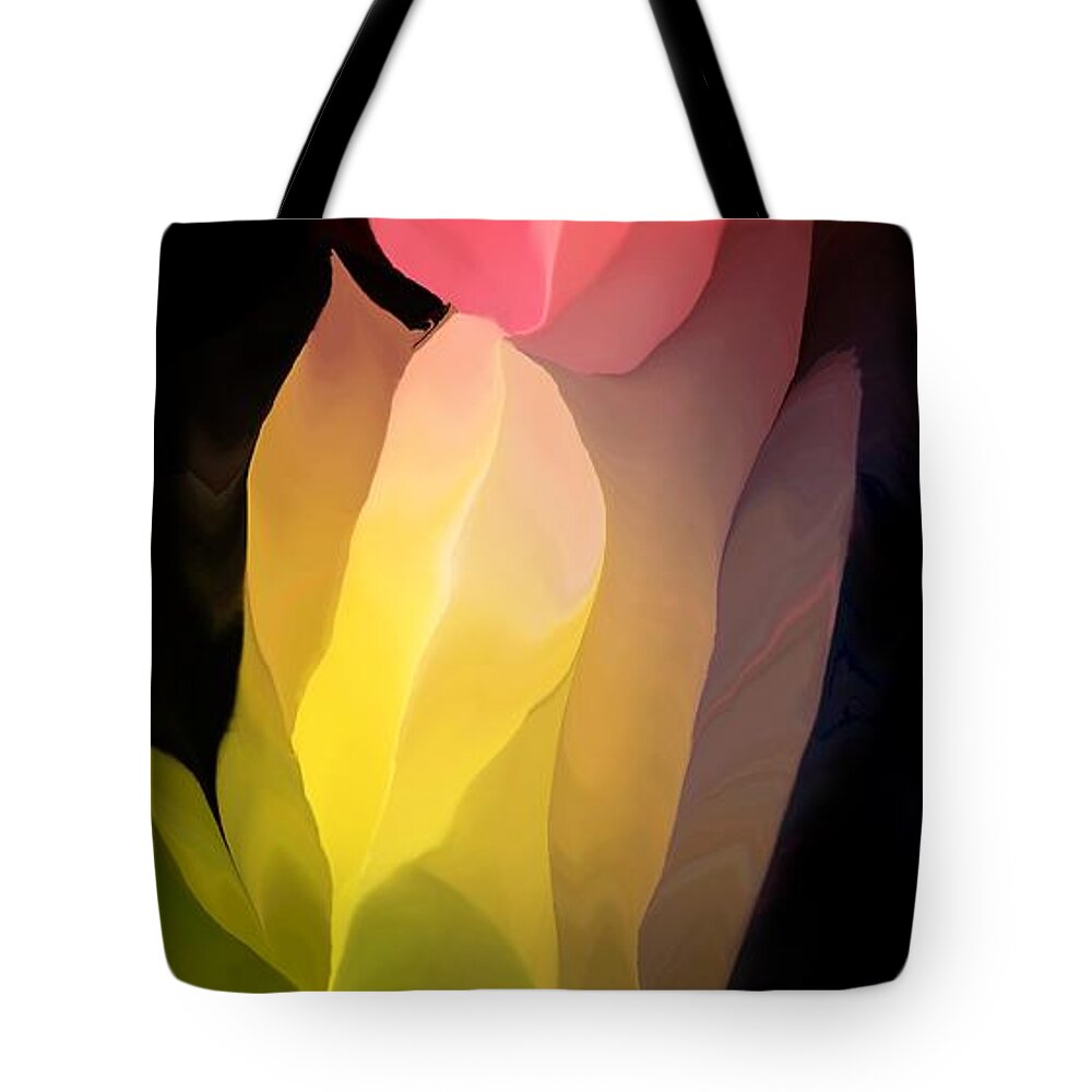 Fine Art Tote Bag featuring the digital art Abstract 082312 by David Lane