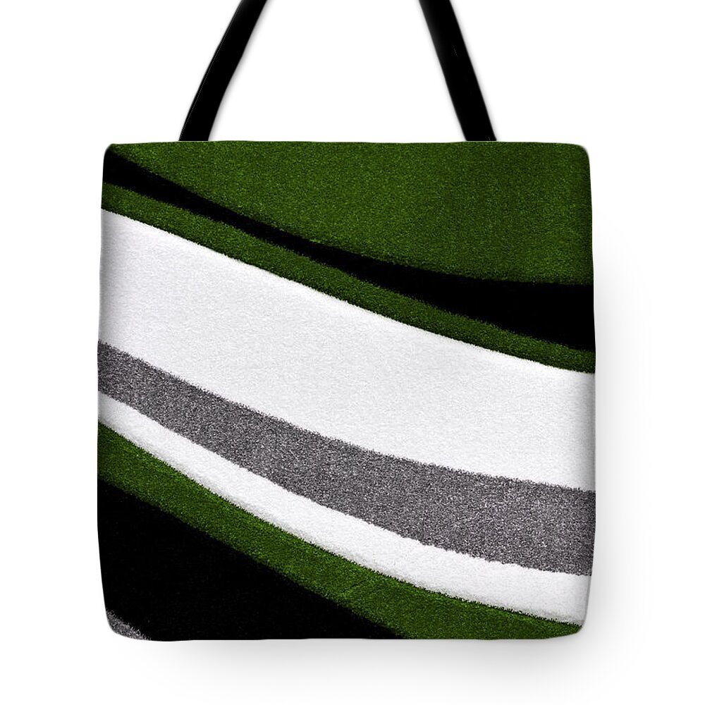 Abstract Tote Bag featuring the painting Abstract B by Mas Art Studio