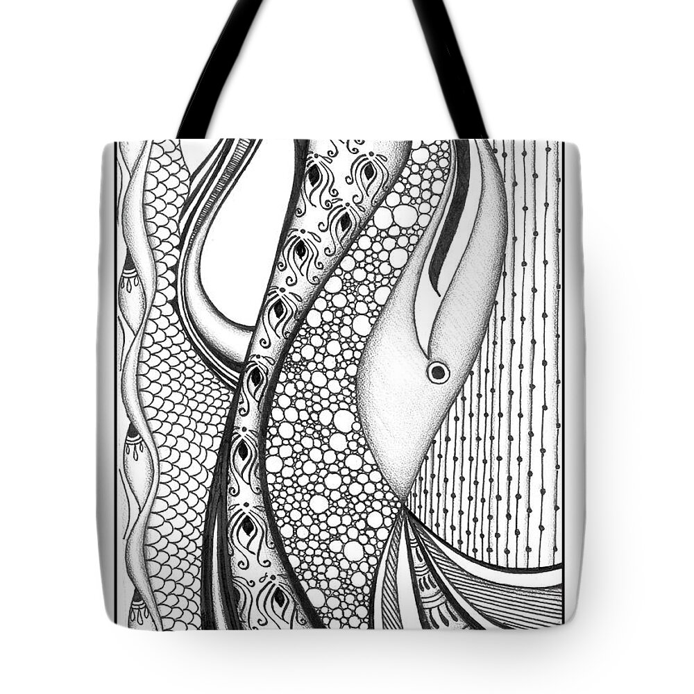 Abstract Doodle Art Tote Bag For Sale By Prajakta P