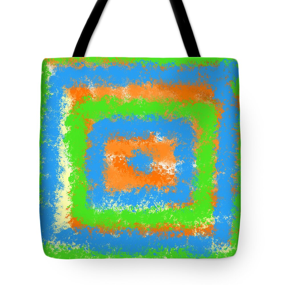 Serene Tote Bag featuring the digital art Abstract Drama by Keshava Shukla