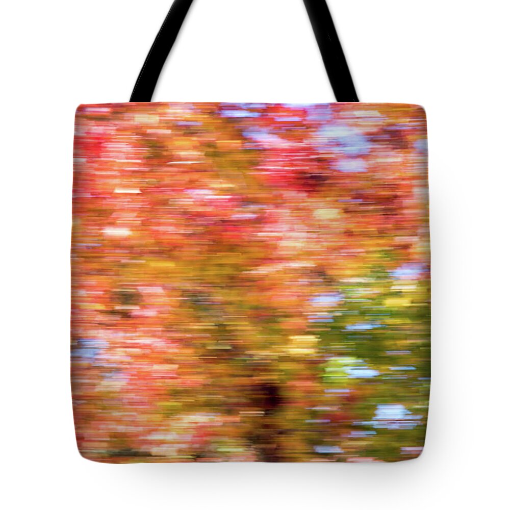 Fall Tote Bag featuring the photograph Abstract Fall Leaves 2 by Rebecca Cozart