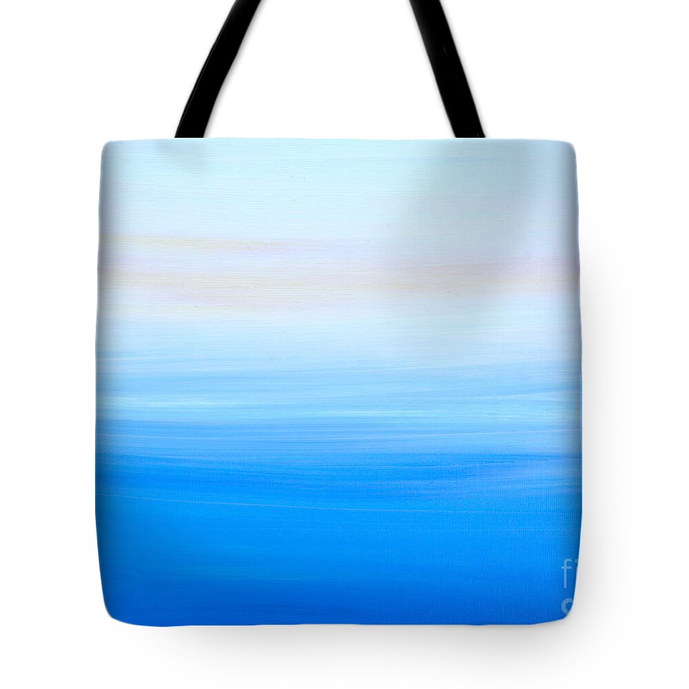 Abstract Tote Bag featuring the painting Abstract HL312016 by Mas Art Studio