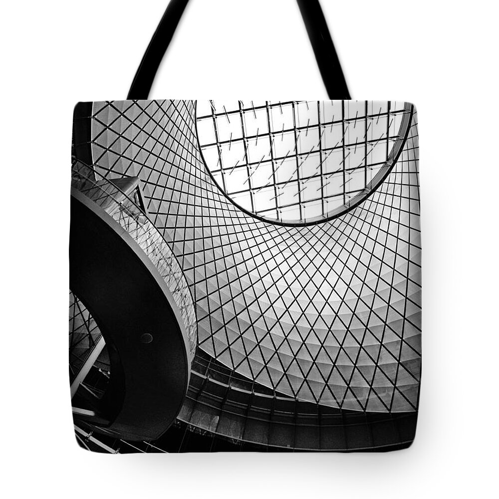 Abstract Tote Bag featuring the photograph Abstract Oculus by Jessica Jenney