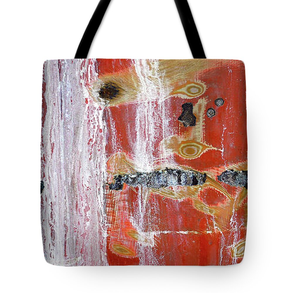 Mug Tote Bag featuring the digital art Abstract Painting Mug by Edward Fielding