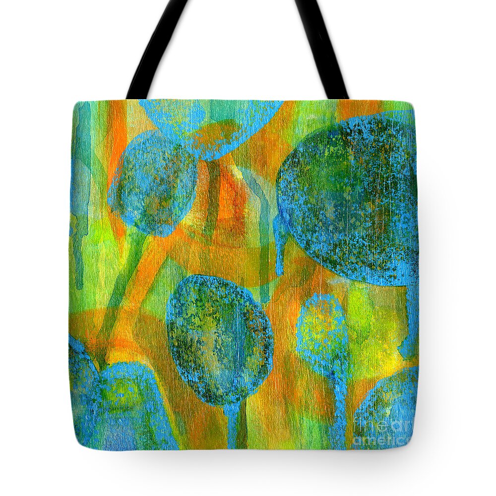 Abstract Tote Bag featuring the painting Abstract Painting No. 1 by David Gordon
