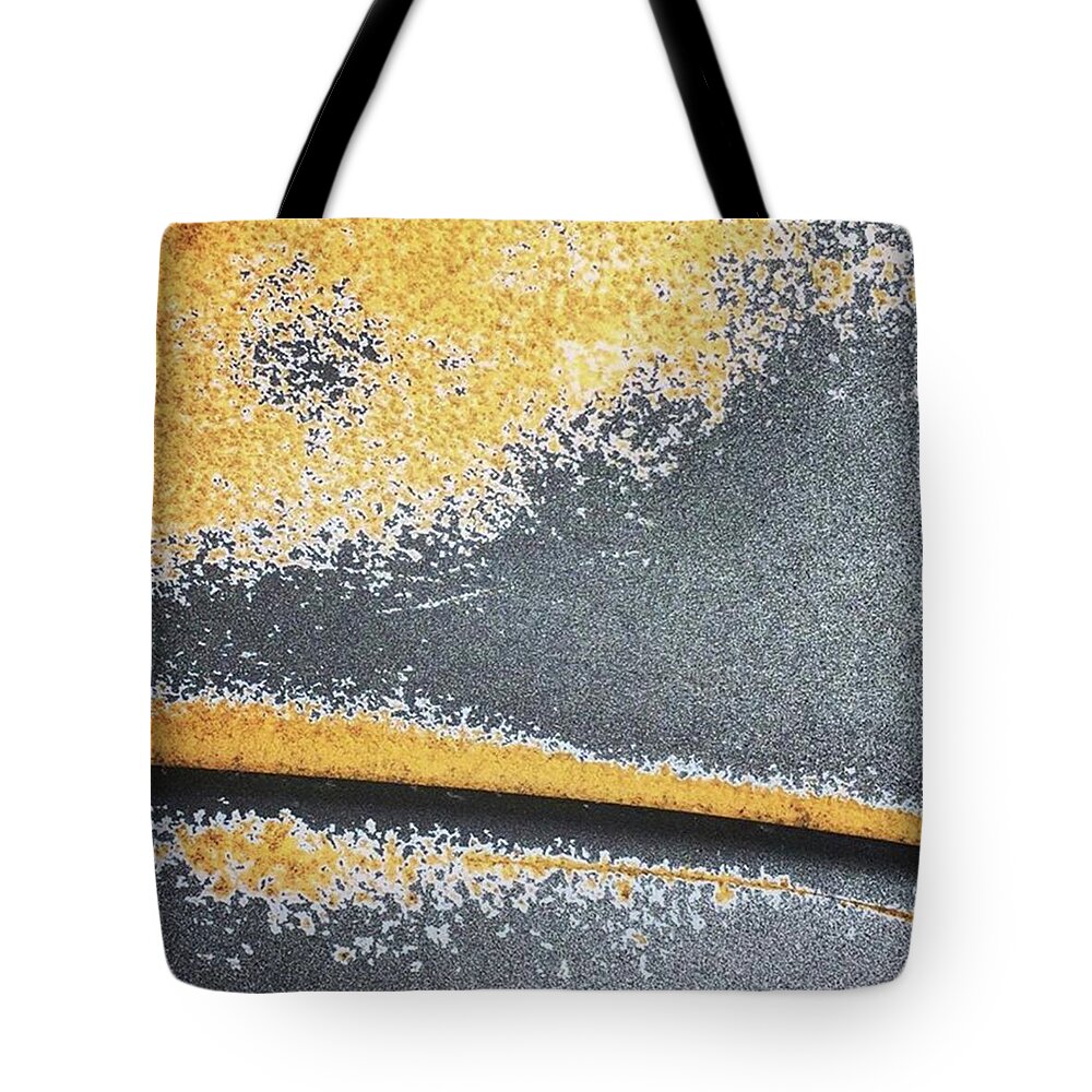 Whatdoyousee Tote Bag featuring the photograph Abstract. Tell Me What You See by Ginger Oppenheimer