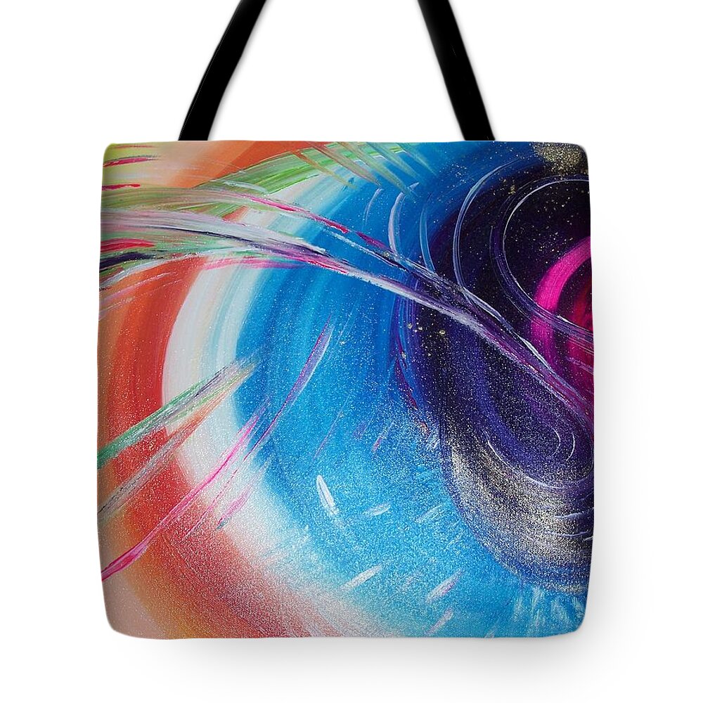 Abundance Tote Bag featuring the painting Abundance by Beverley Ritchings