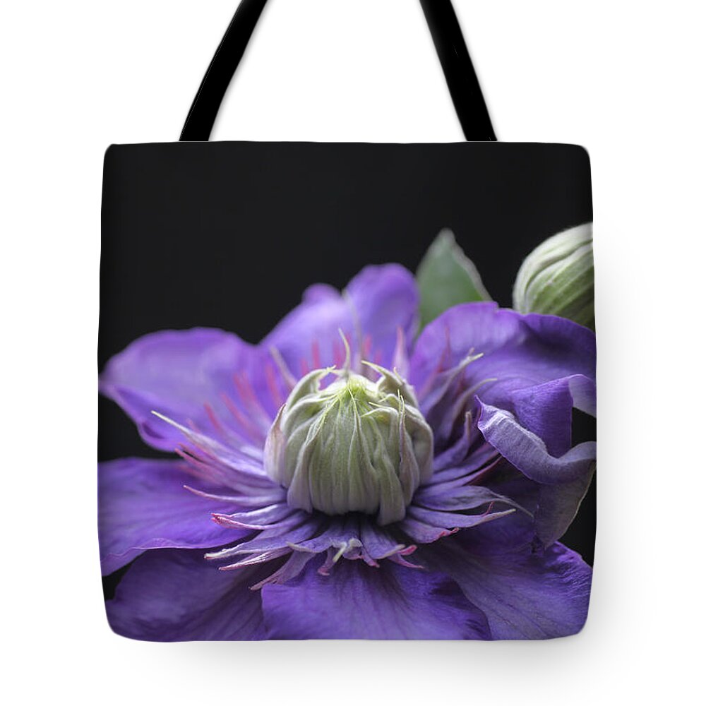 Abundant Tote Bag featuring the photograph Abundant Clematis by Tammy Pool