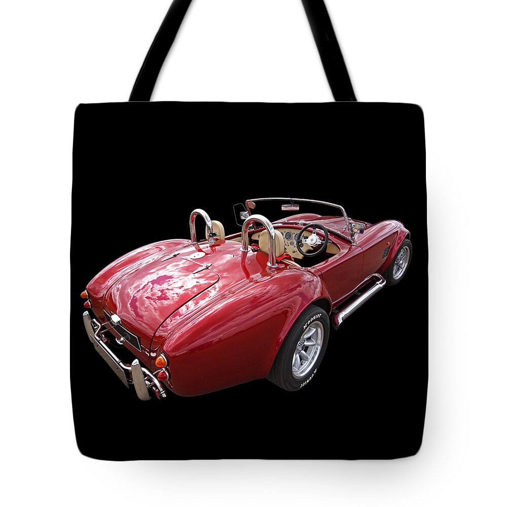Shelby Tote Bag featuring the photograph AC Cobra 1966 by Gill Billington