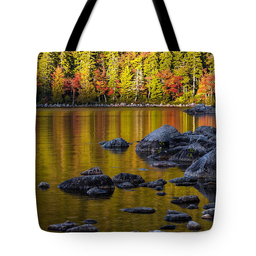 Acadian Glow Tote Bag featuring the photograph Acadian Glow by Chad Dutson