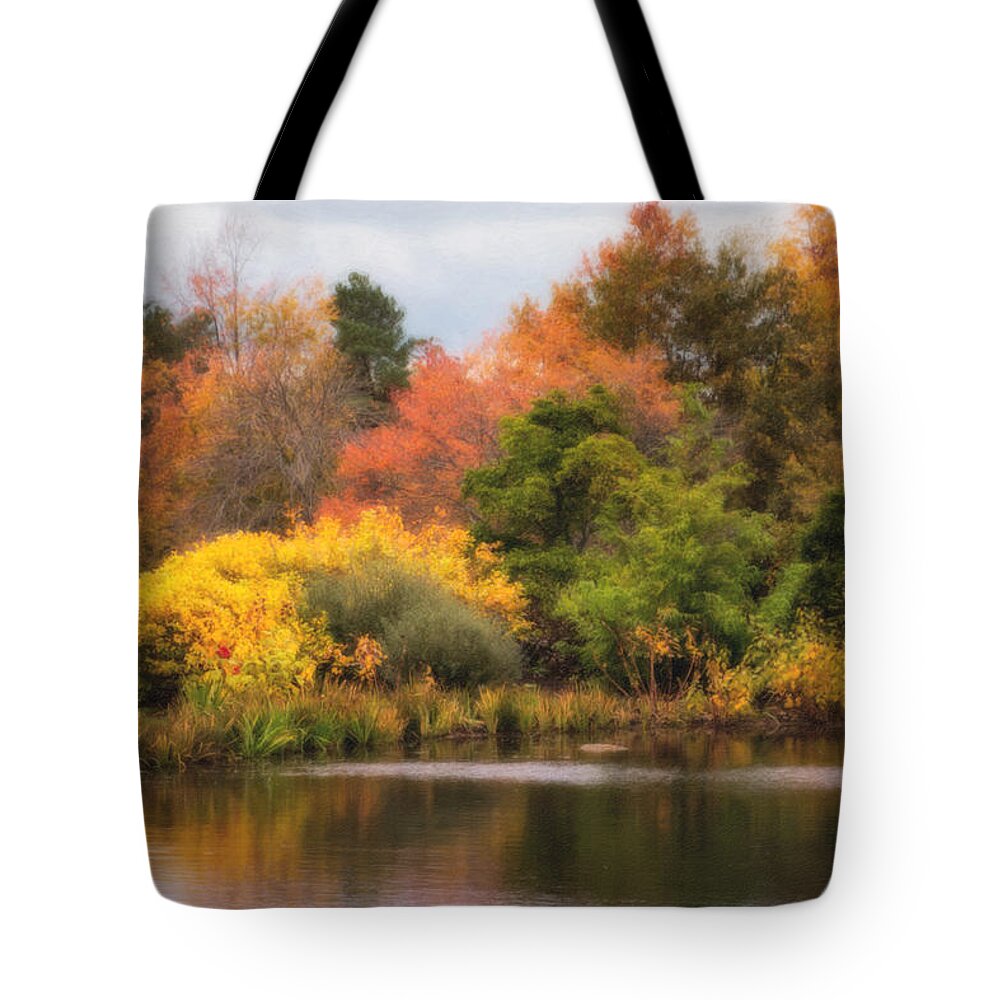 Nature Tote Bag featuring the photograph Across the Pond by Tom Mc Nemar