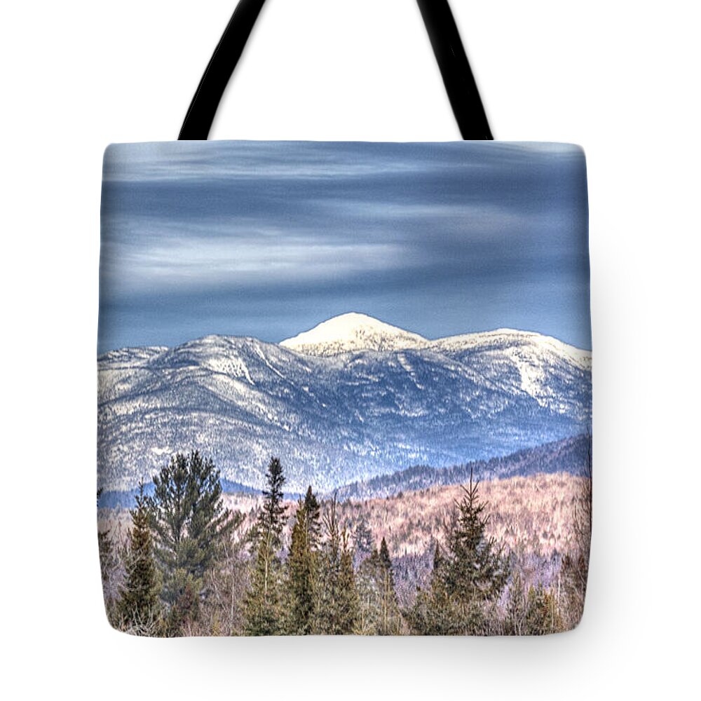 Adirondacks Tote Bag featuring the photograph Adirondack High Peaks by Rod Best