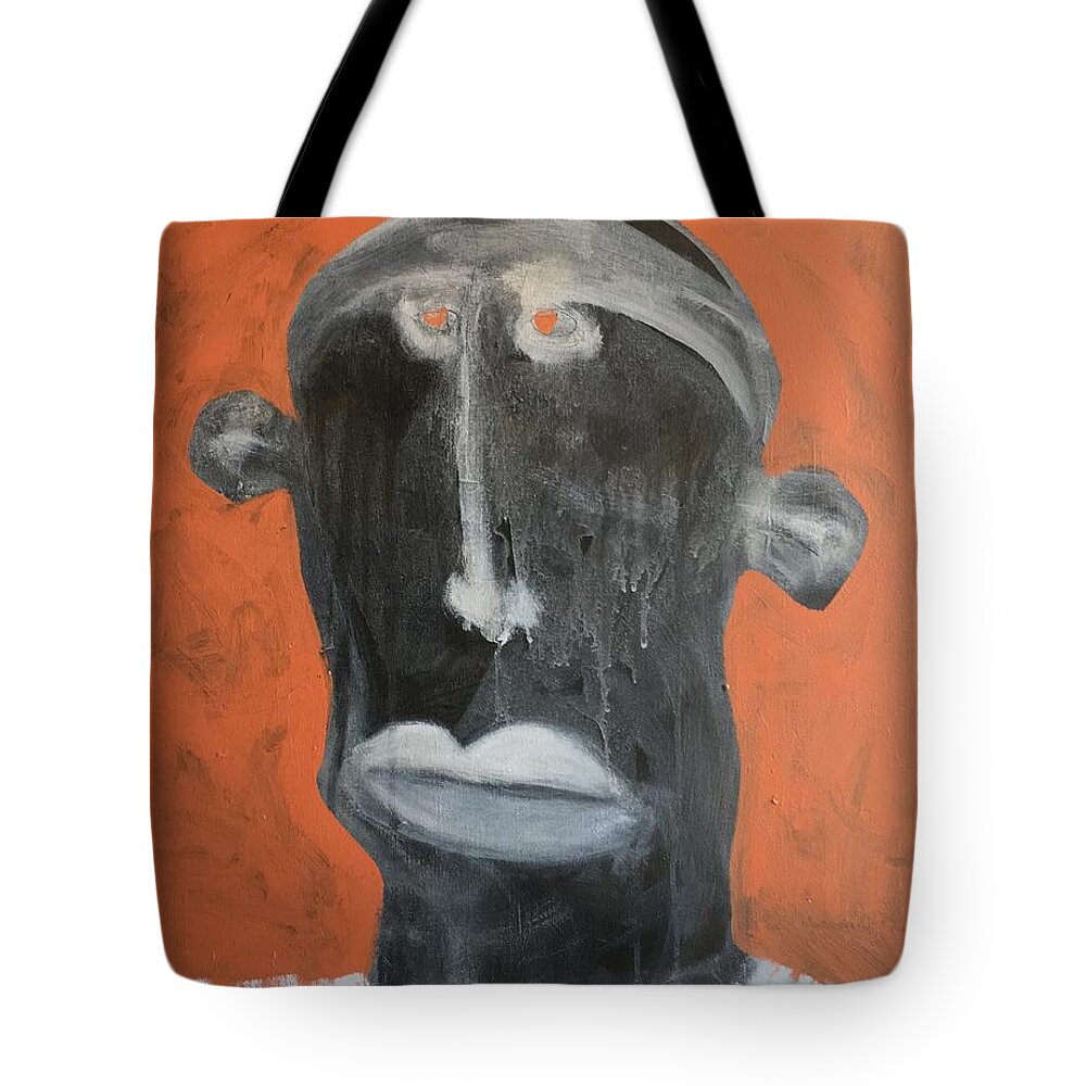  Abstract Tote Bag featuring the painting AETAS No. 21 by Mark M Mellon