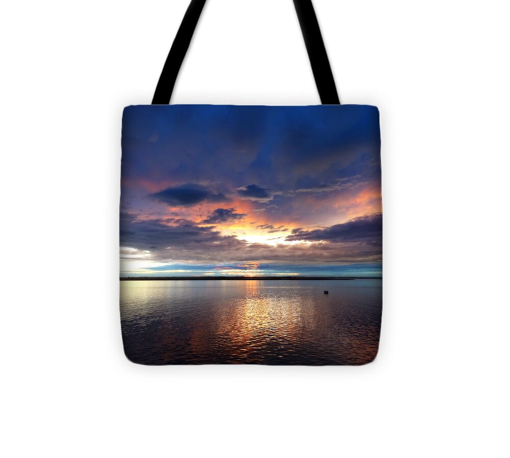 Afterglow Tote Bag featuring the photograph Afterglow by Dark Whimsy