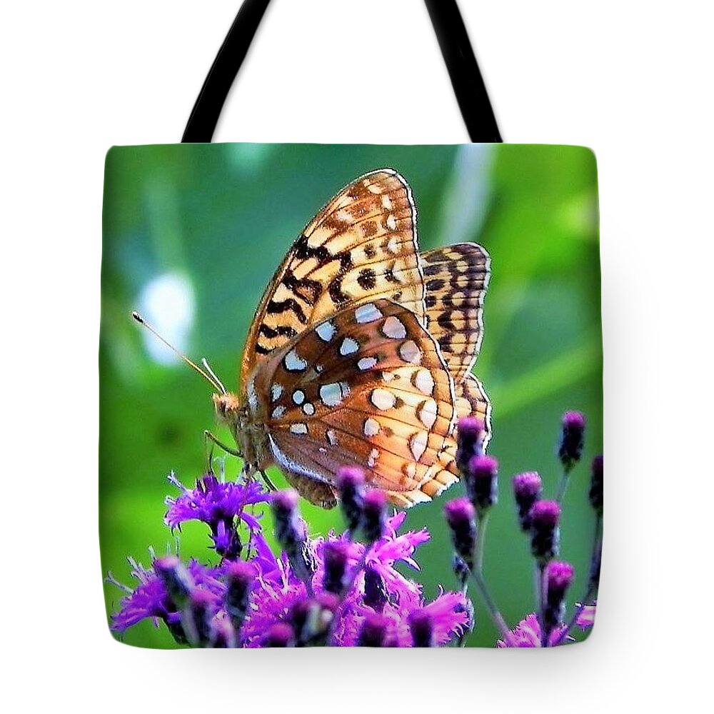 Butterfly Tote Bag featuring the photograph Afternoon Delight by Gary Edward Jennings