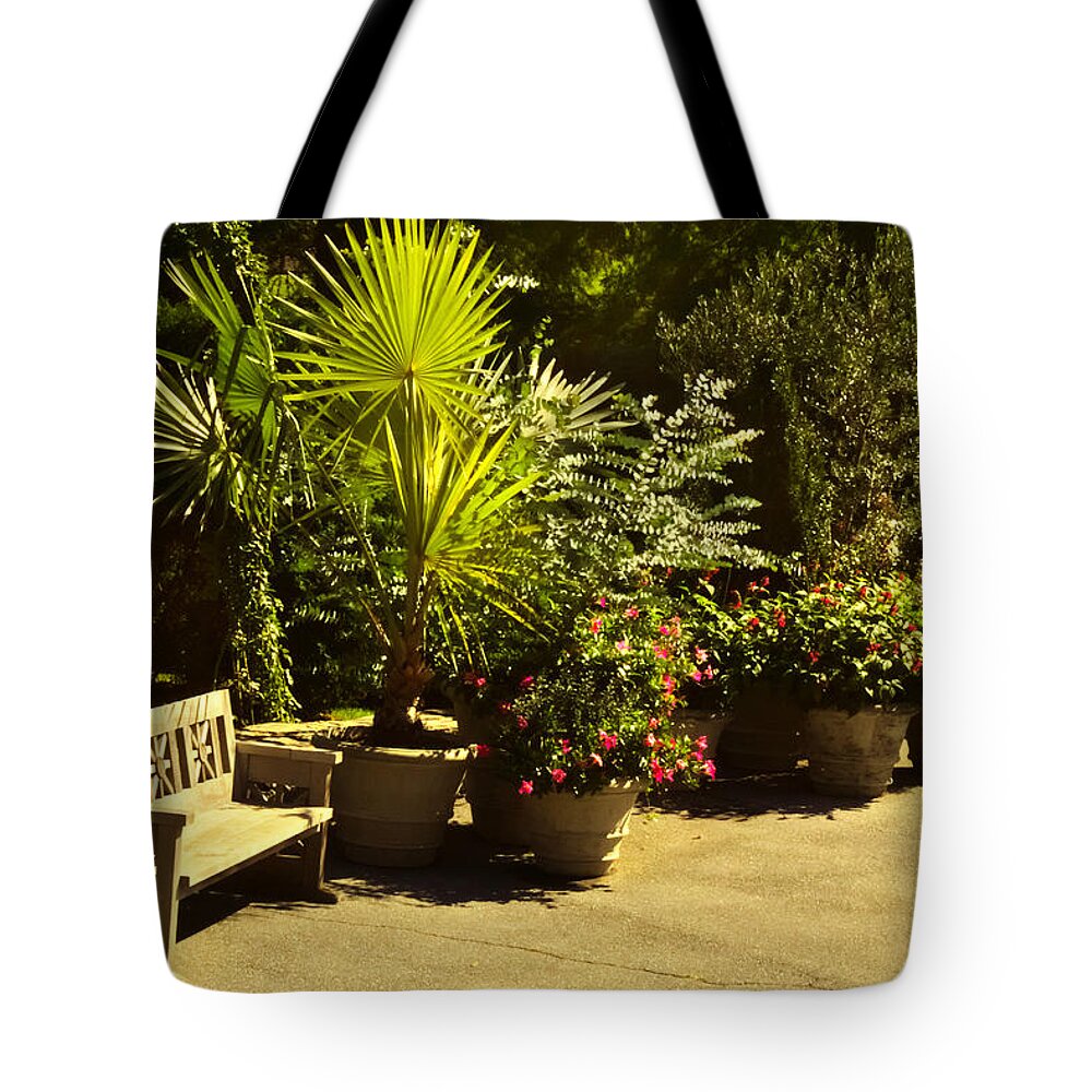Longwood Tote Bag featuring the photograph Afternoon Repose by Amanda Jones