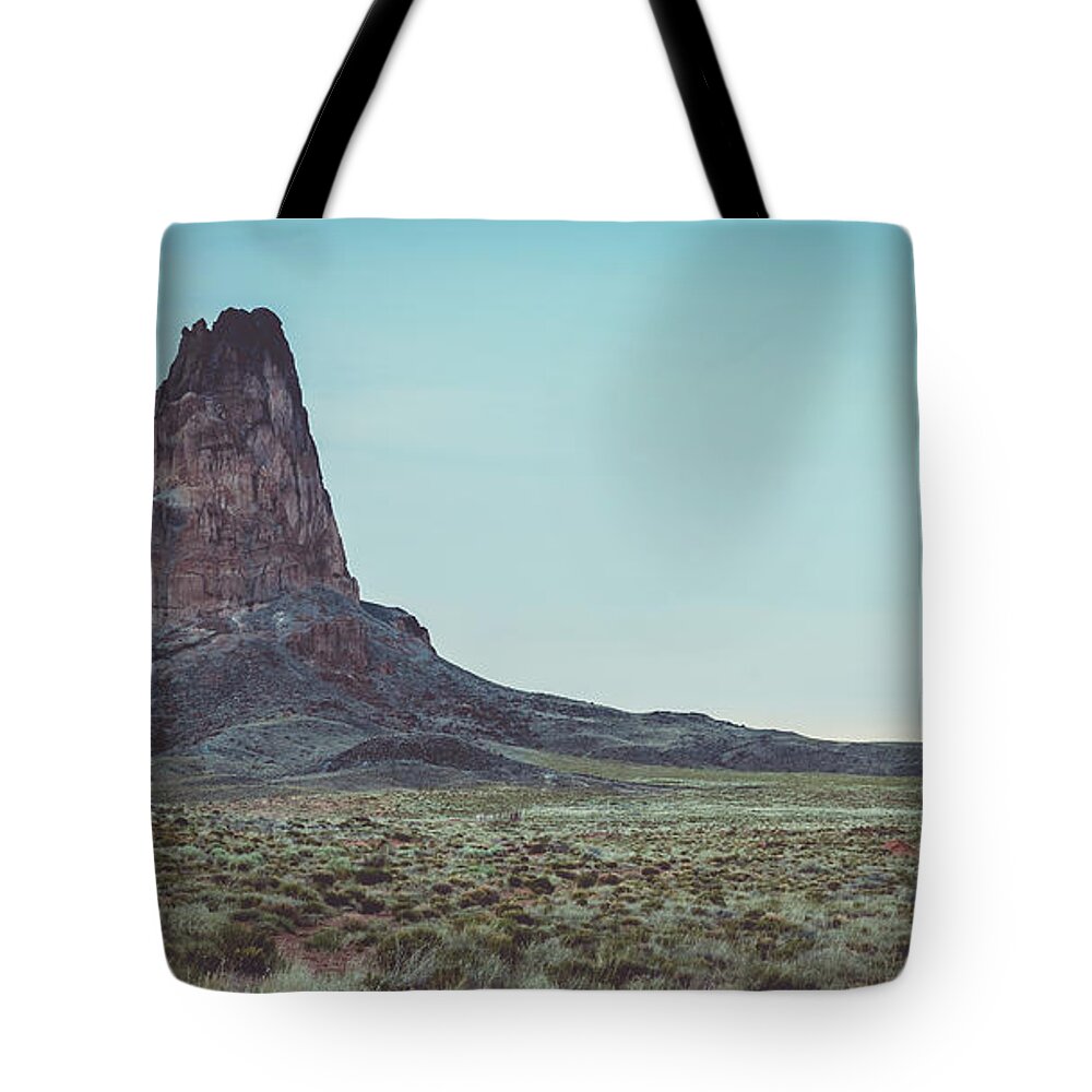 El Capitan Tote Bag featuring the photograph Agathla Peak, Arizona by Mati Krimerman