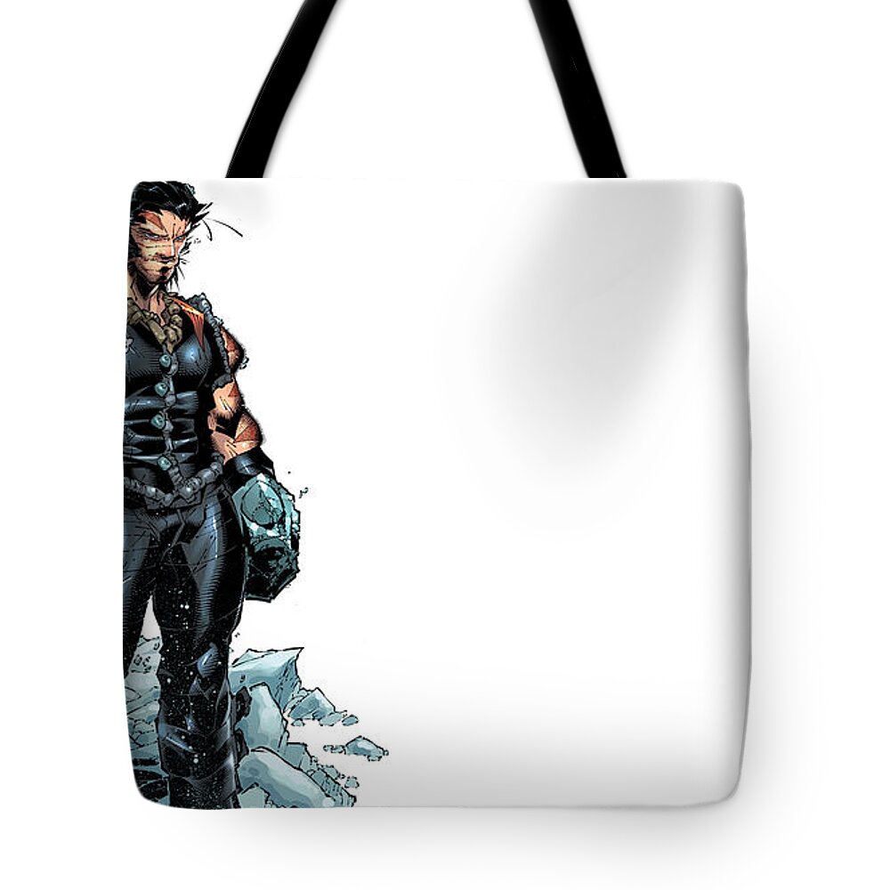 Age Of Apocalypse Tote Bag featuring the digital art Age Of Apocalypse by Maye Loeser