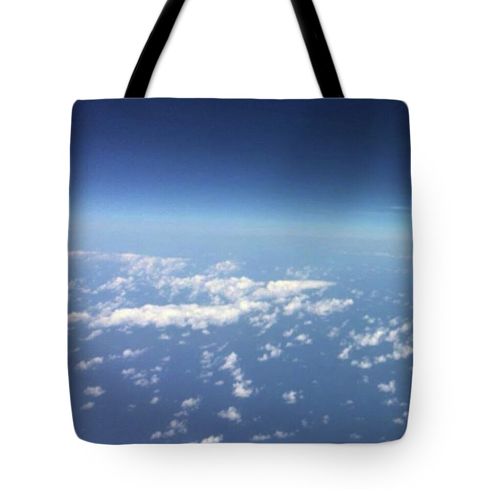 Sky Tote Bag featuring the photograph It is a little more universe by Ippei Uchida