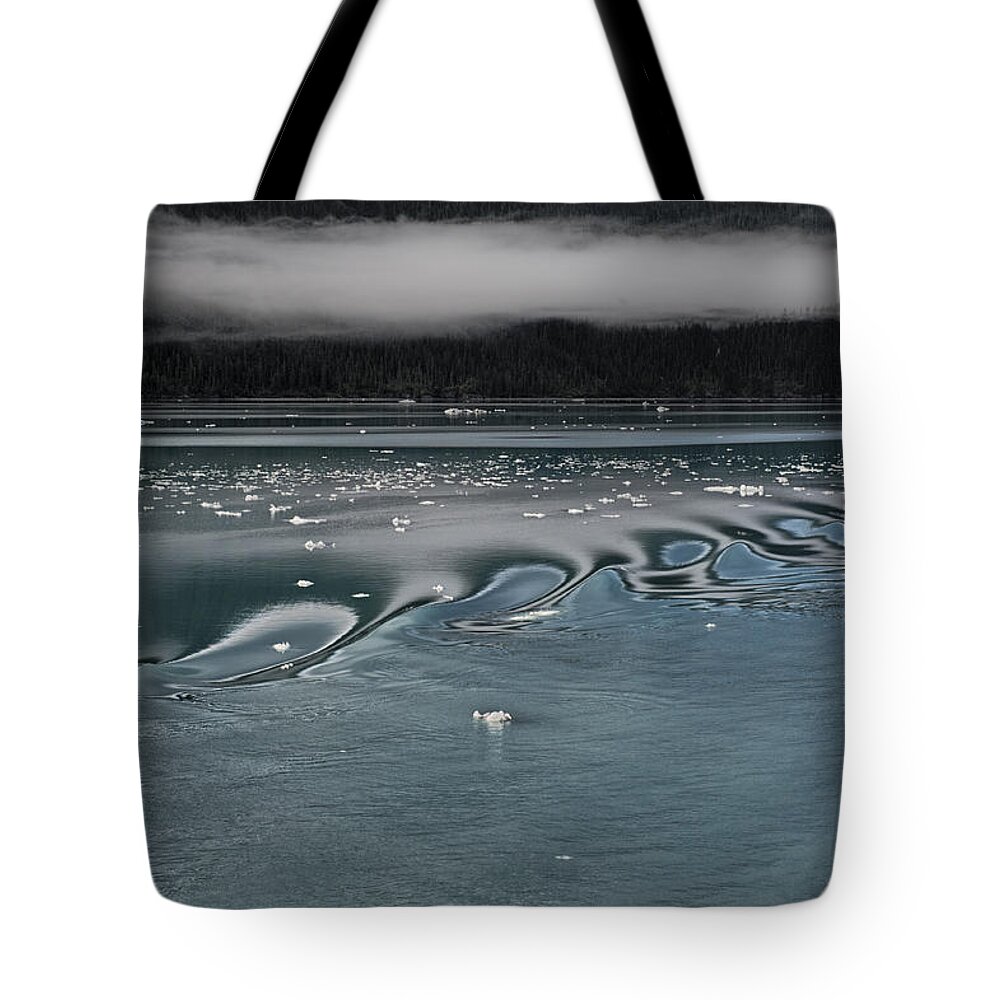  Background Image Tote Bag featuring the photograph Alaskan Sea Scape Two #1 by Gary Warnimont