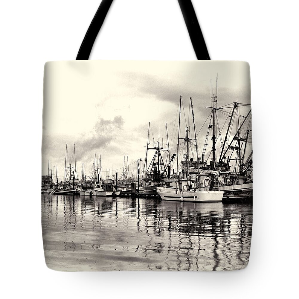 Harbor Tote Bag featuring the photograph Ketchikan Harbor 2 by Marilyn Wilson