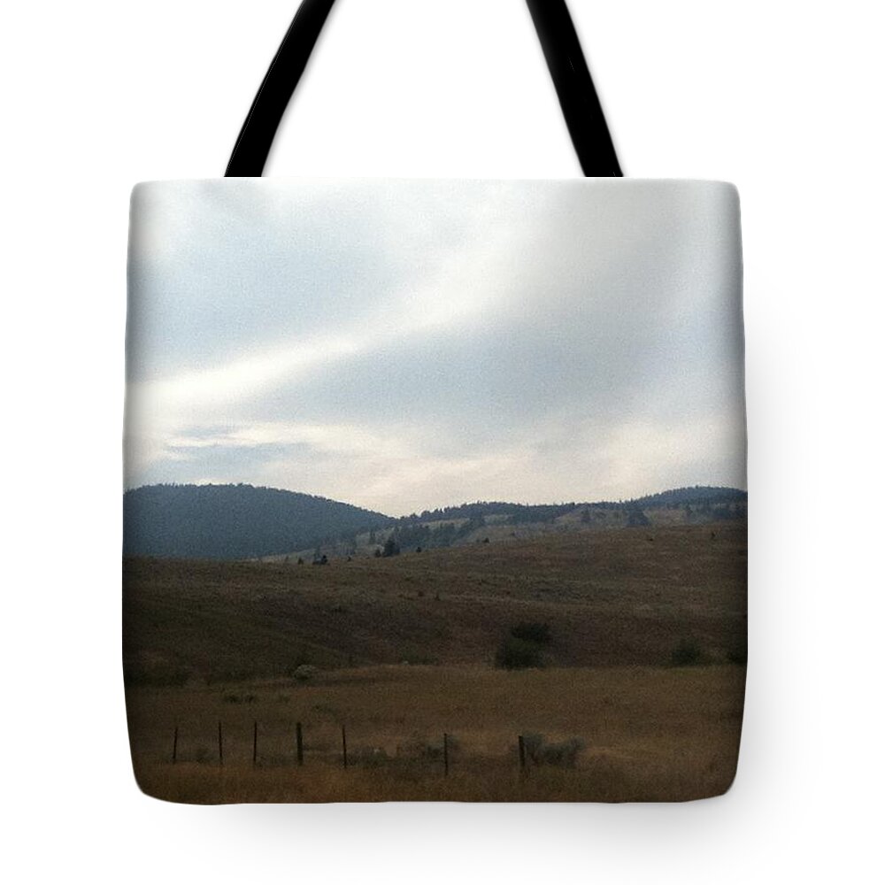 Alberta Tote Bag featuring the photograph Alberta Fields by Alexis Standish