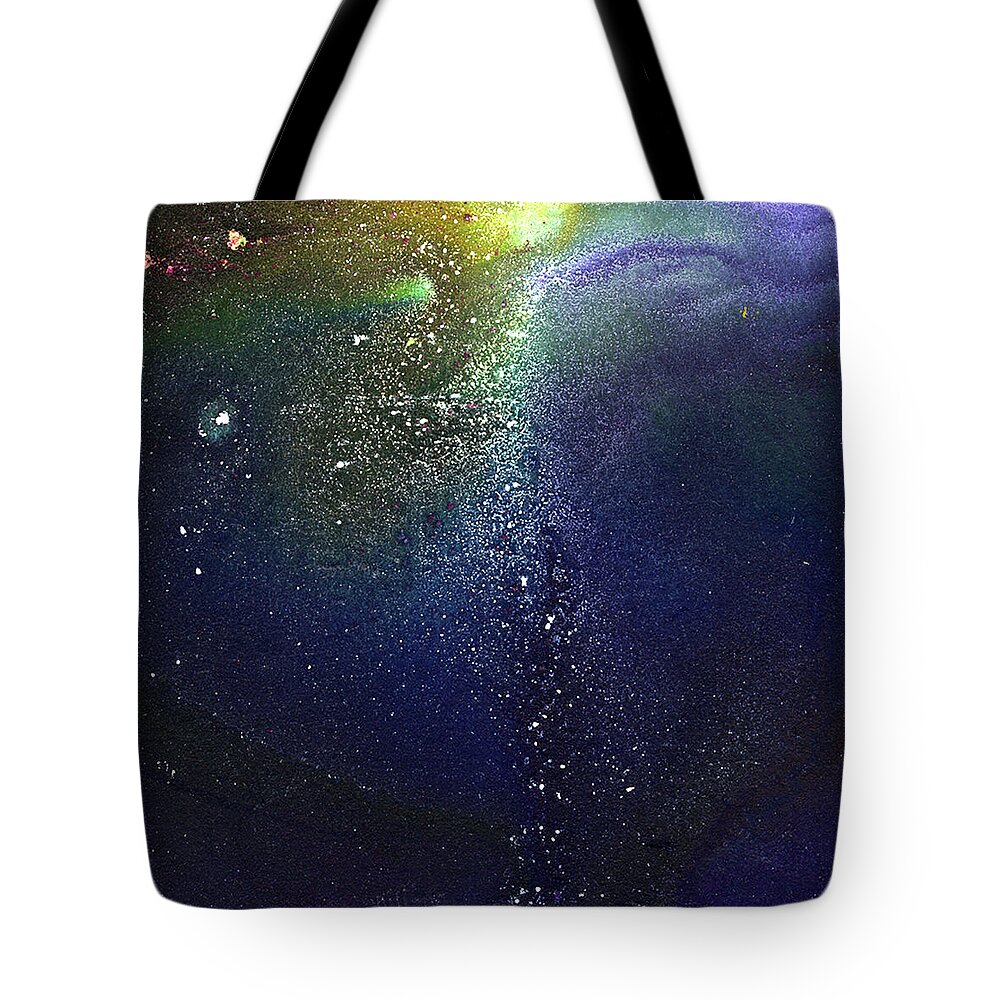 Gallery Tote Bag featuring the painting ALCHEMY 02d by Dar Freeland
