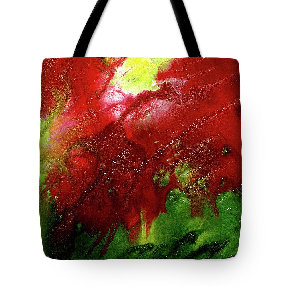 Gallery Tote Bag featuring the painting ALCHEMY 05b by Dar Freeland