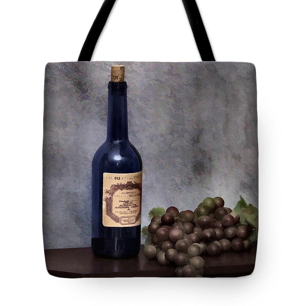 Wine Tote Bag featuring the photograph All Simply Ready by Lin Grosvenor