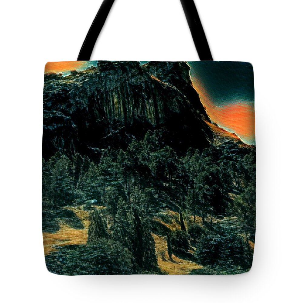Colette Tote Bag featuring the photograph Almeria Nature Spain by Colette V Hera Guggenheim
